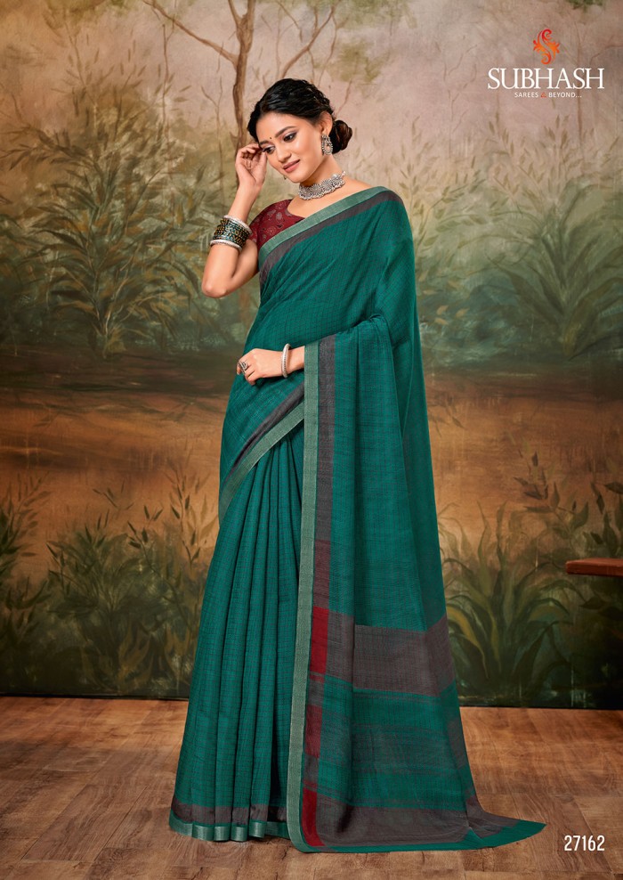 Divine Green color Silk saree - SR15275